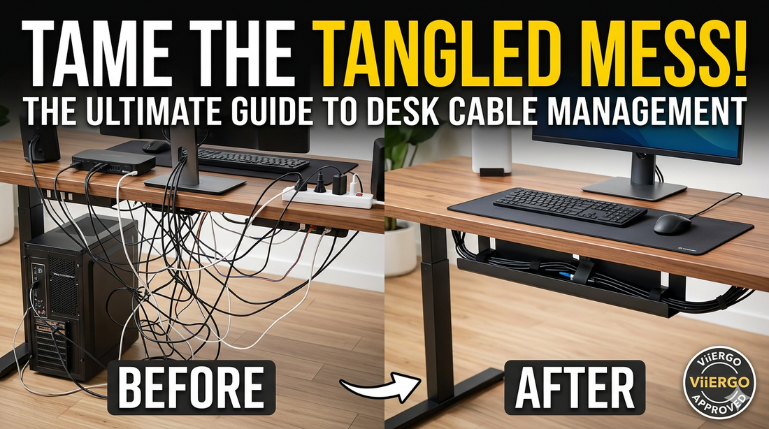 Tame the Tangled Mess: The Ultimate Guide to Desk Cable Management