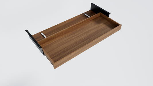 Under Desk Keyboard and Mouse Tray