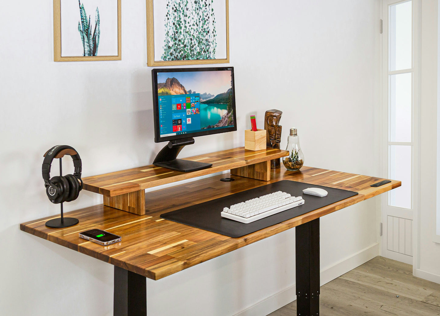 Viiergo Dual Motor Electric Adjustable Desk