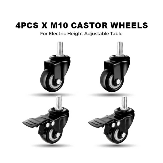 M10 × 15 Heavy-Duty Caster Wheel